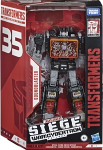 Soundblaster War For Cybertron Siege action figure