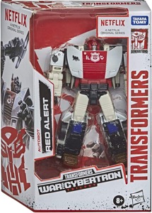 Red Alert War For Cybertron action figure