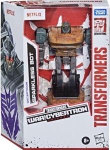 Sparkless Bot War For Cybertron action figure