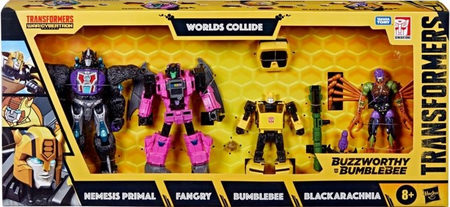 Worlds Collide 4 Pack action figure