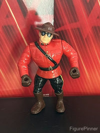Mountie action figure