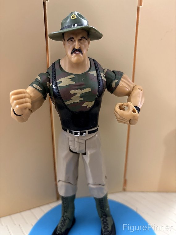 Sgt Slaughter Classic Superstars action figure