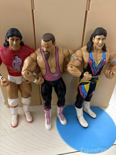 Jim Neidhart Marty Jannetty Tito Santana action figure