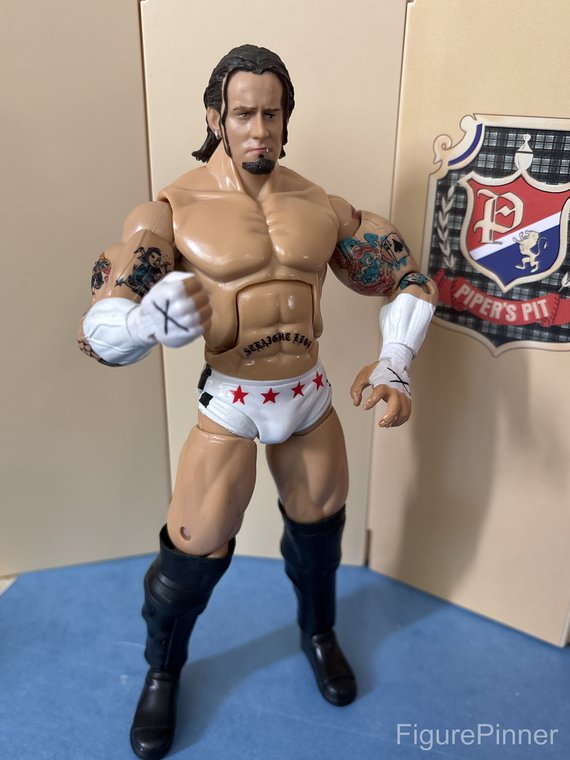 Cm Punk Deluxe Aggression action figure
