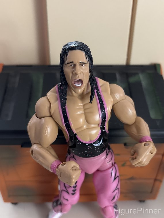 Bret Hart Deluxe Classic action figure