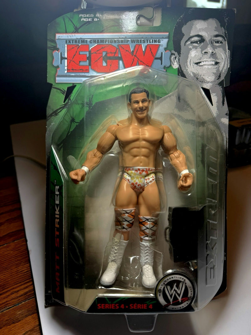 Matt Striker Ecw Series action figure