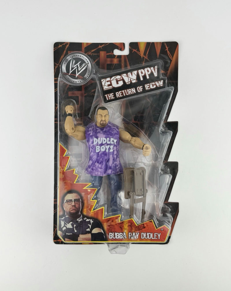 Bubba Ray Dudley Ruthless Aggression Ppv action figure