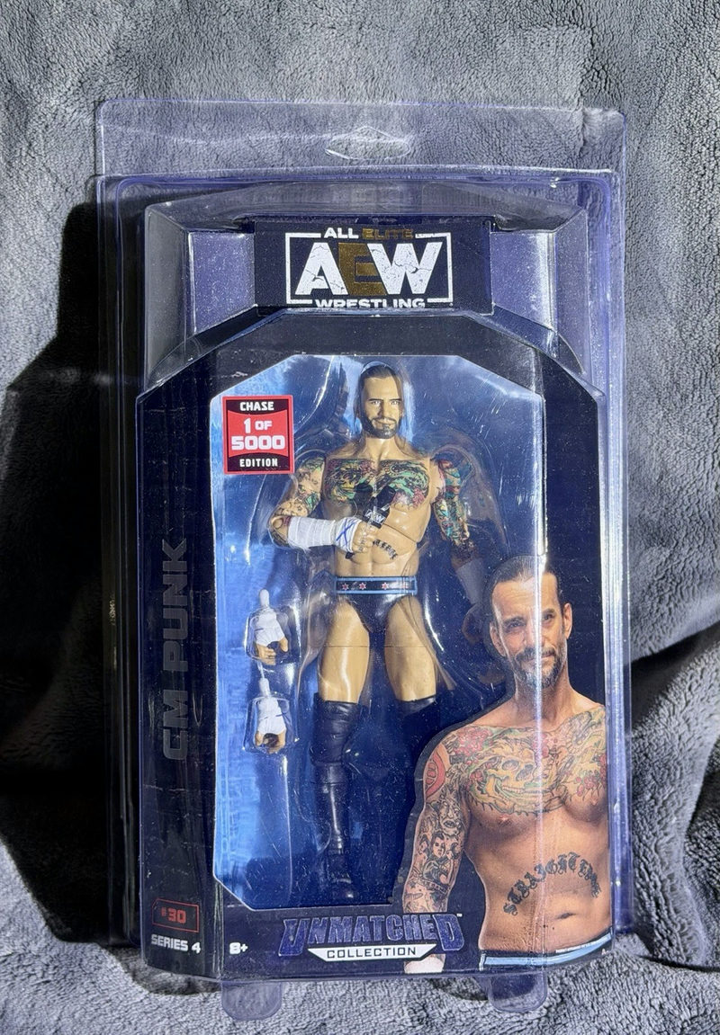 Cm Punk AEW Unmatched action figure