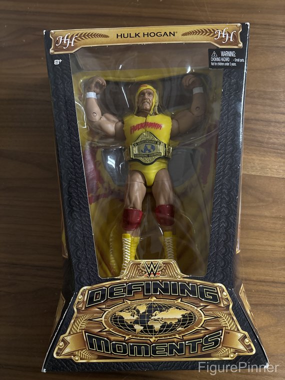 Hulk Hogan Defining Moments action figure