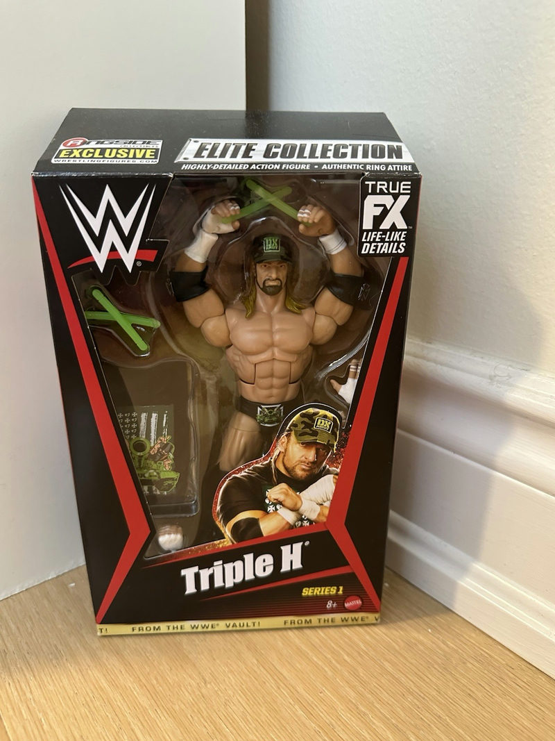 Triple H Elite From The Vault action figure