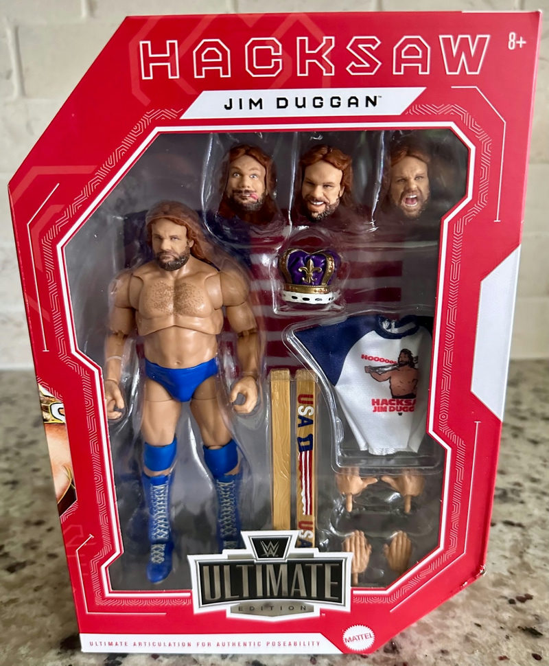 Hacksaw Jim Duggan WWE Ultimate Edition action figure
