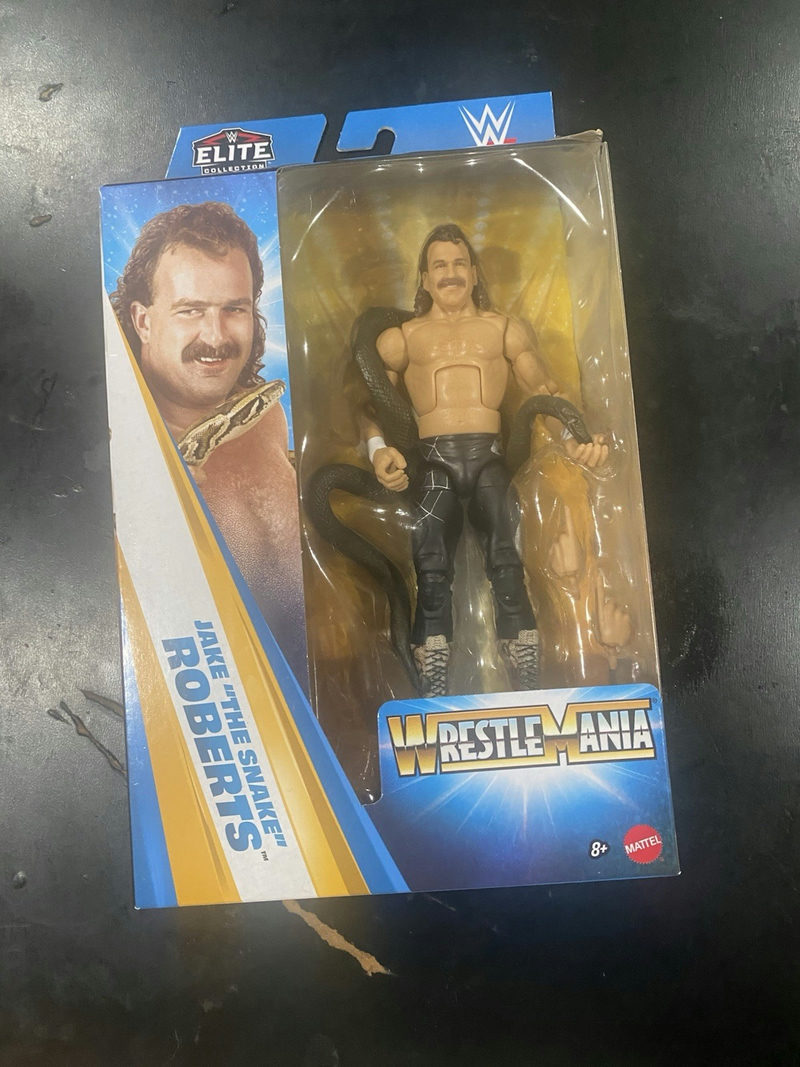 Jake Roberts WrestleMania action figure